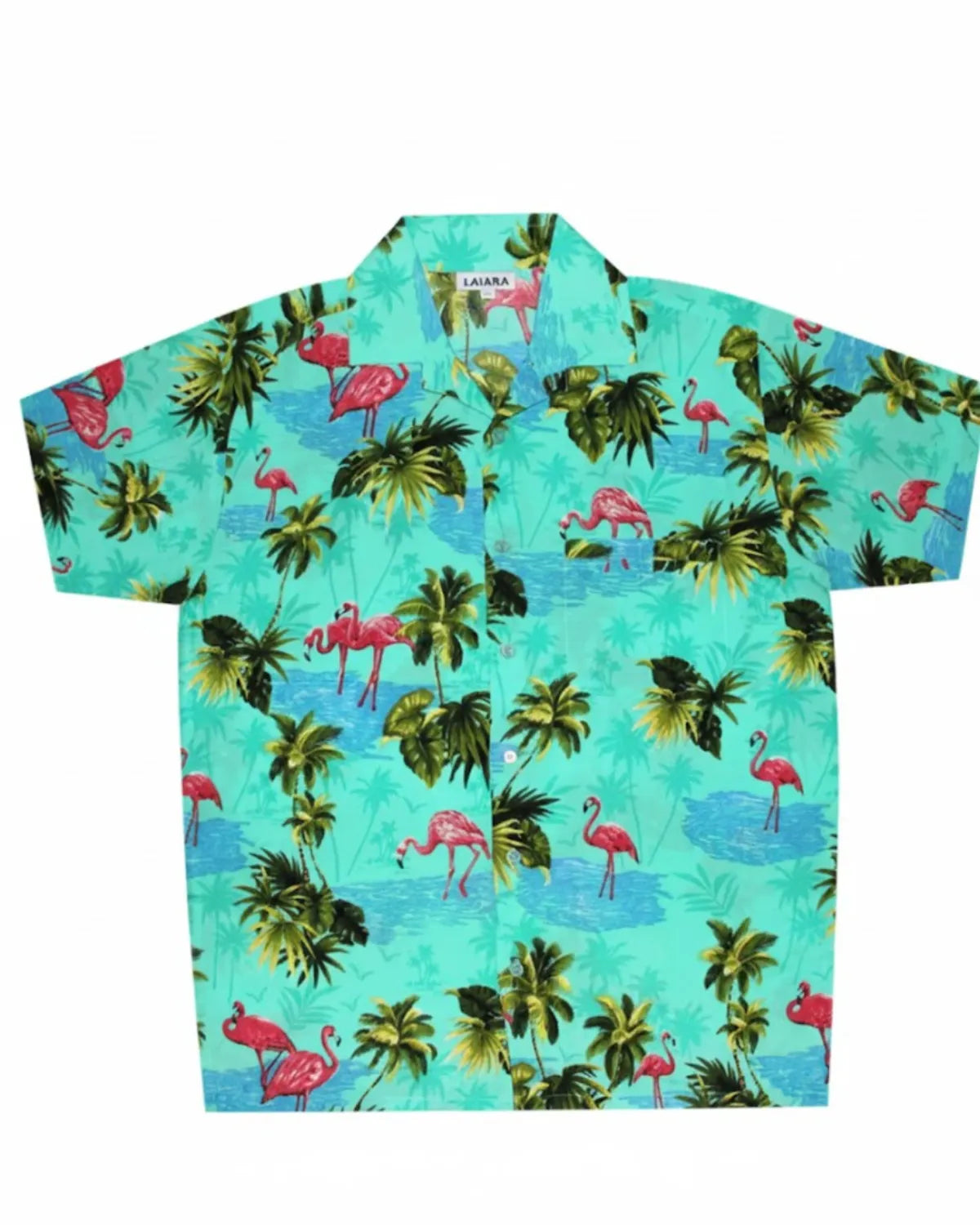 Aqua Blue Beach Shirt for Men