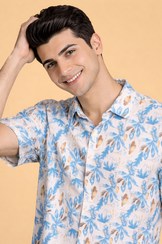 Blue Maple Shirt for Men