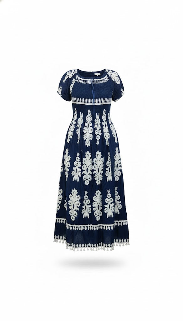 Senorita Blue Long dress