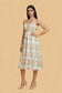 Florence White Padded Short Dress