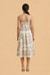 Florence White Padded Short Dress