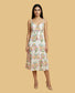 Florence White Padded Short Dress