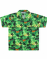 Carribbean Tropical Green Beach Shirt for Men