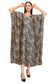 Black Marbal Long Kaftan with strings on the inside               