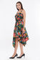 Tropical Paradise Smock Flare Dress     