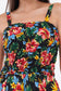 Tropical Paradise Smock Flare Dress     