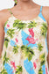 Tropical Flamingo Baby Doll Dress with Scrunchy      