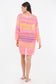 Embroidered Neon Pink Beach Throw Kurti