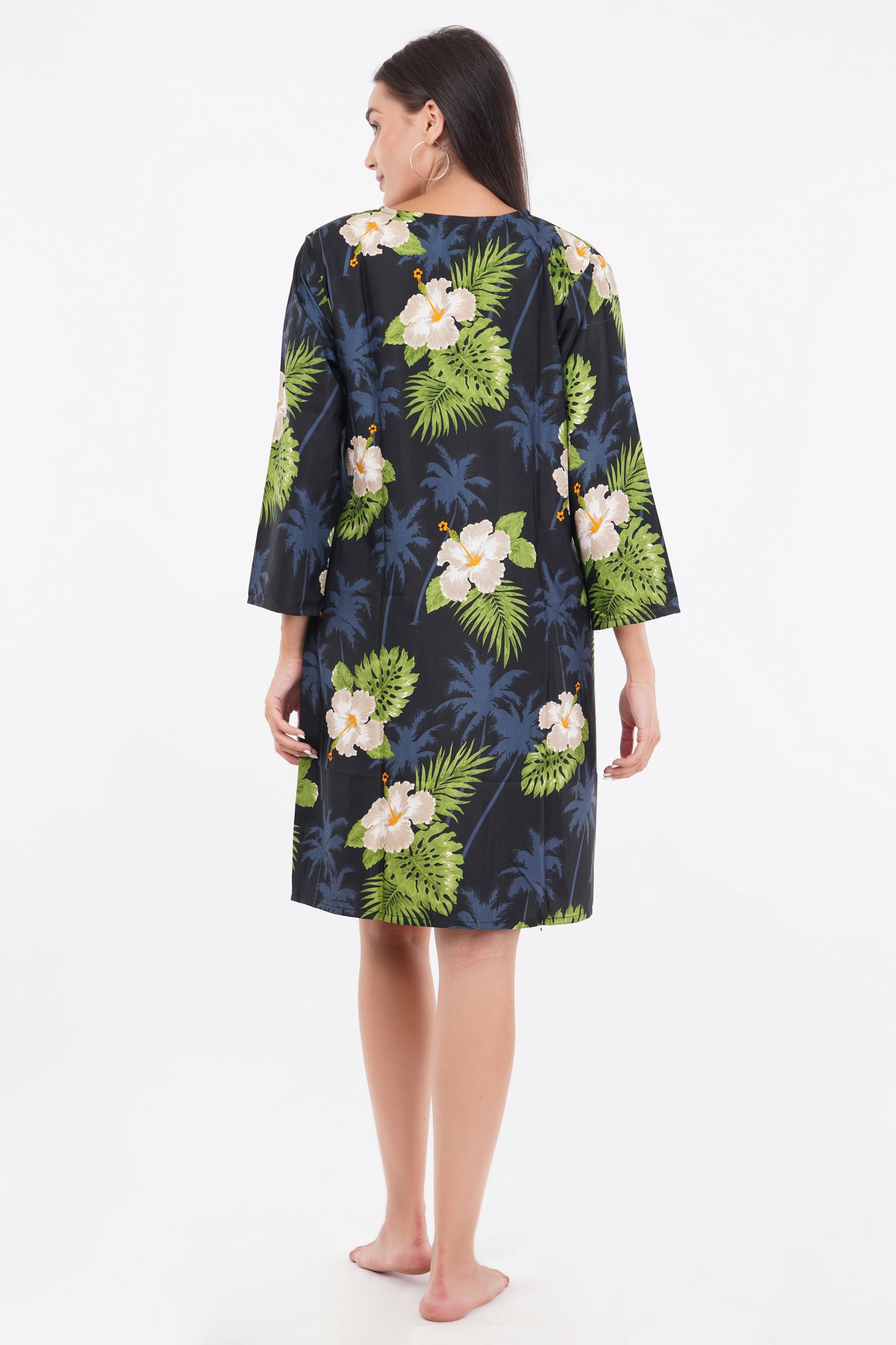 Tropical Paradise Front Open Kimono
