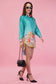 High Low Sketchy Shirt Dress