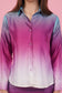 Ombre Shirt & Pant Co-Ord  Set