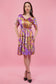 Purple Hues Short Tier Dress