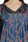 Blossom Long Kaftan with strings on the inside               