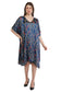 Sapphire Short Kaftan with strings on the inside                     
