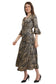 Selena Flared Long A-Line Tier Dress