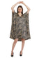 Golden Aurora Short Kaftan with strings on the inside                      