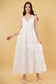 Myra Long A-Line Tier Dress