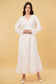 Miraj Long A-Line Tier Dress