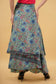 Katy Two Layers Long Wrap-Around Skirt