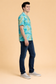 Ocean Blue Beach Shirt for Men