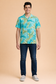 Ocean Blue Beach Shirt for Men