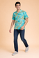 Ocean Blue Beach Shirt for Men
