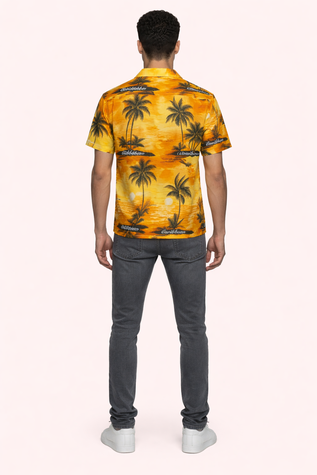 Tropical Sunshine Beach Shirt for Men