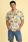 Tropical Flamingo Beach Shirt for Men