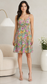 Florence Pink Padded Short Dress