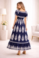 Senorita Blue Long dress