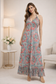 Backless Oceana Silk Long Dress