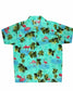 Aqua Blue Beach Shirt for Men