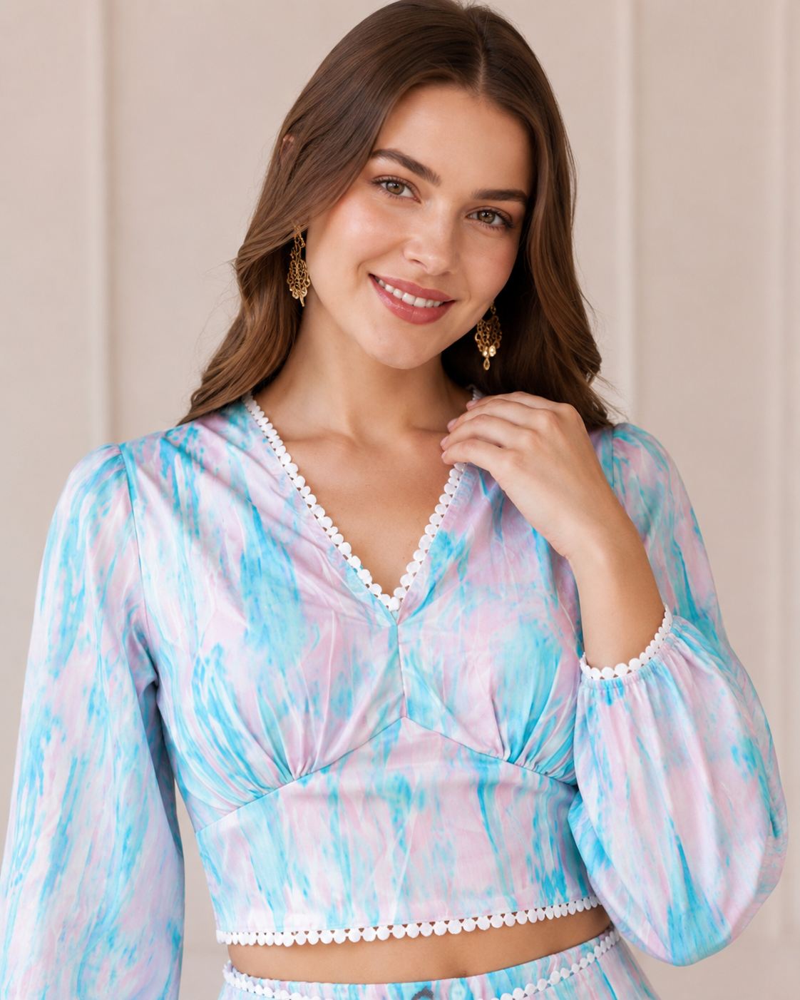 Blue Lagoon Co-ord Set
