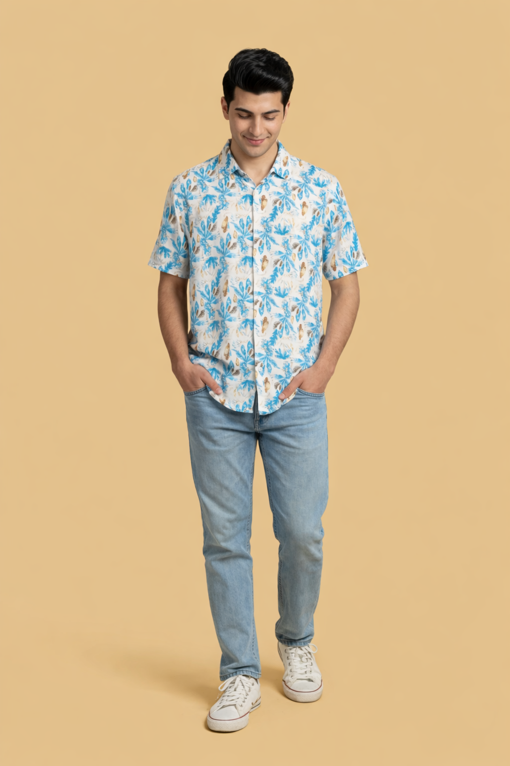 Blue Maple Shirt for Men