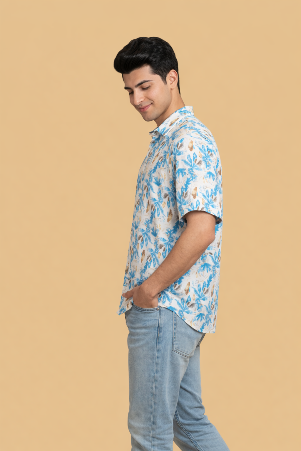 Blue Maple Shirt for Men