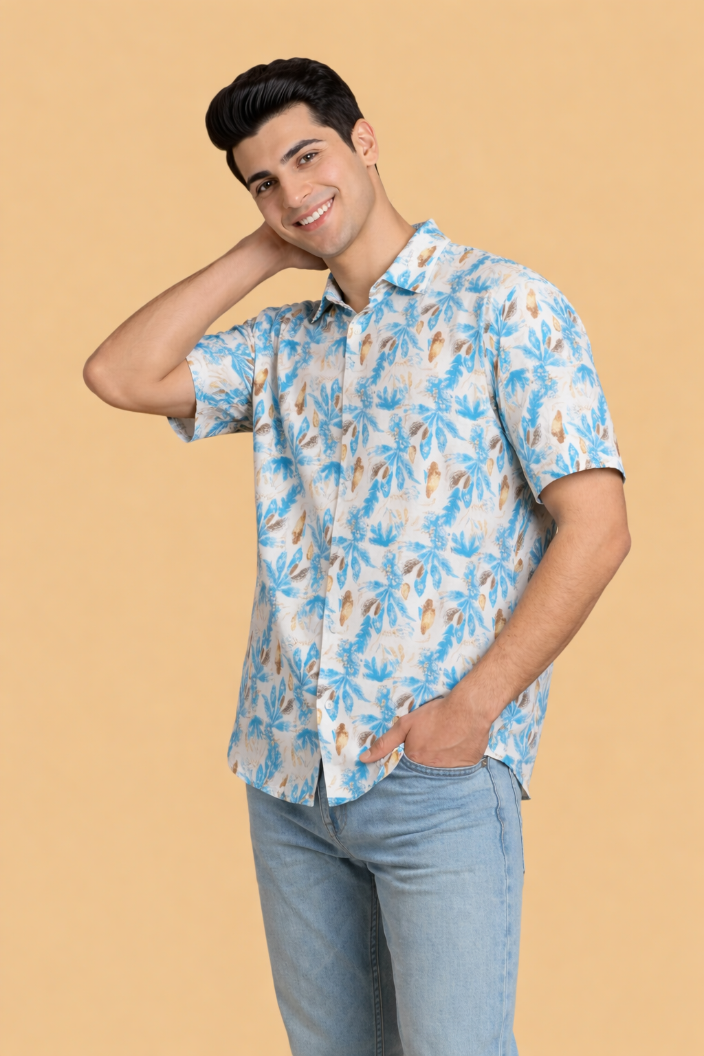 Blue Maple Shirt for Men