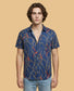 Blue Saphire Statement Shirt for Men