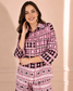 Blush Grid Co-ord Set