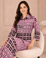Blush Grid Co-ord Set