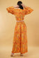 Boho Goddess Bell Sleeve top with Knot & Wide Legged Pant Co-Ord Set
