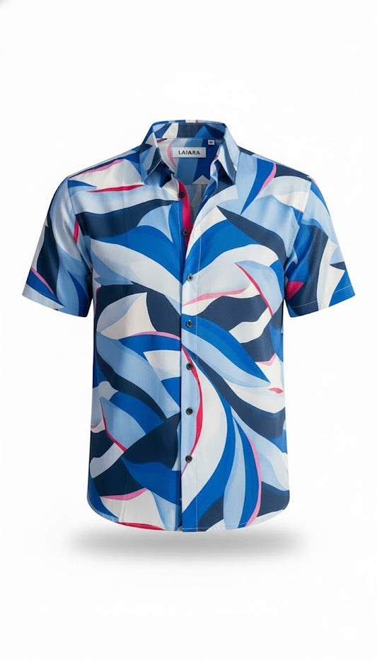 Cabana Blue Shirt for Men