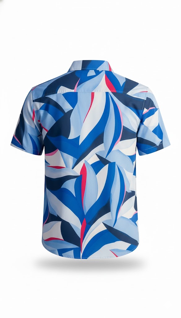 Cabana Blue Shirt for Men