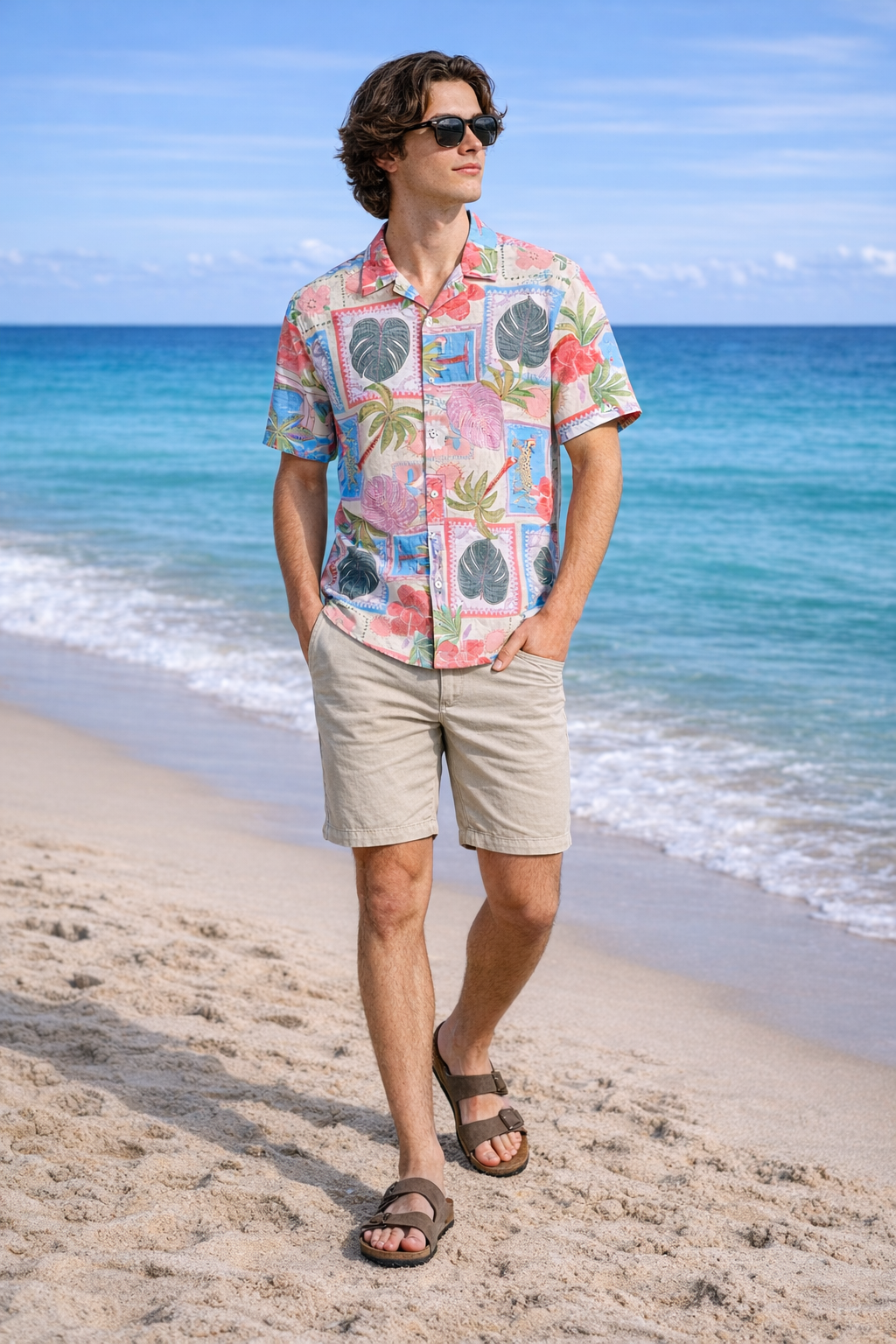 Chill Palm Shirt for Men