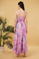 Diana Long A-Line Dress with Knot