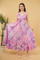 Diana Long A-Line Dress with Knot