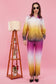 Ombre Shirt & Pant Co-Ord  Set