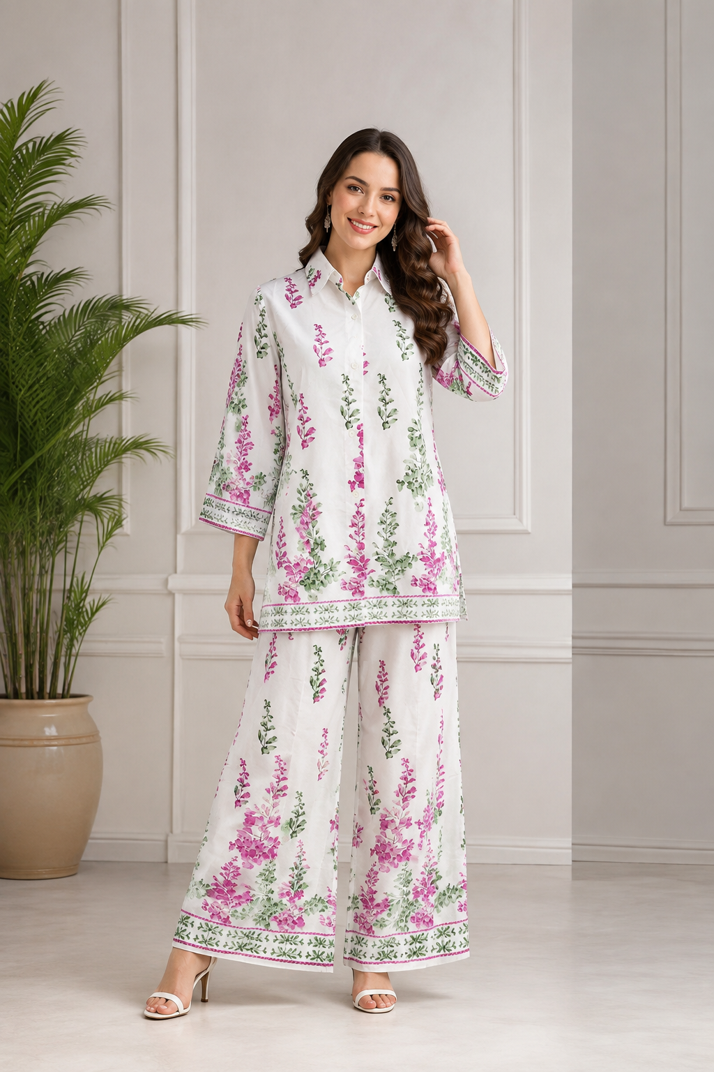 Pink Petal Co-ord Set