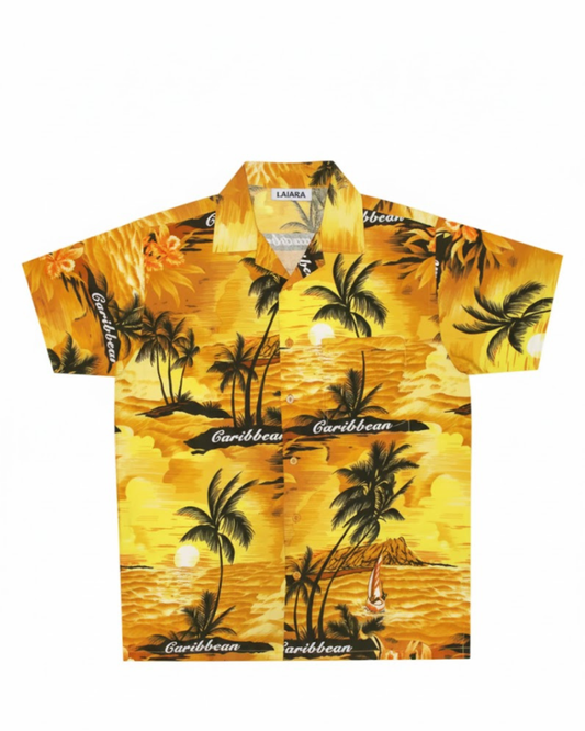Tropical Sunshine Beach Shirt for Men