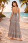 Backless Oceana Silk Long Dress